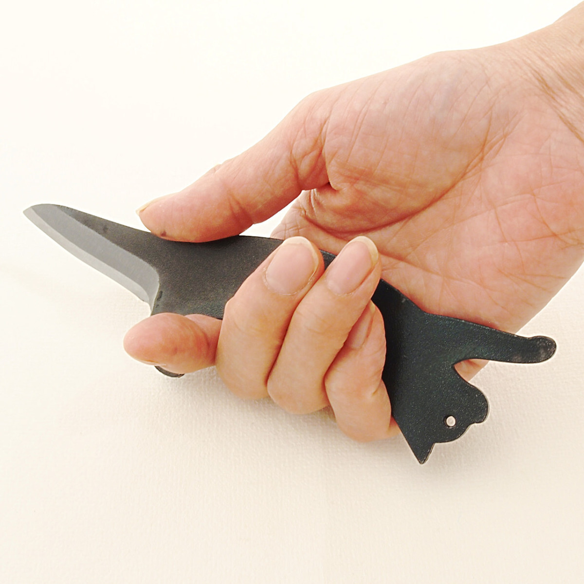 [ с футляром ].... Mini нож точилка нож для бумаги письмо устройство открывания деревообработка кемпинг сделано в Японии земля . удар режущий инструмент 