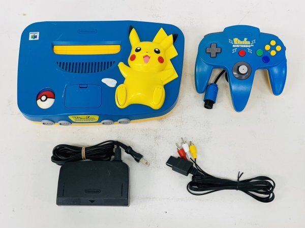 動作確認済み・送料無料】Nintendo 64 ピカチュウ ブルー 動作確認済み・送料無料】Nintendo 64 ピカチュウ ブルー