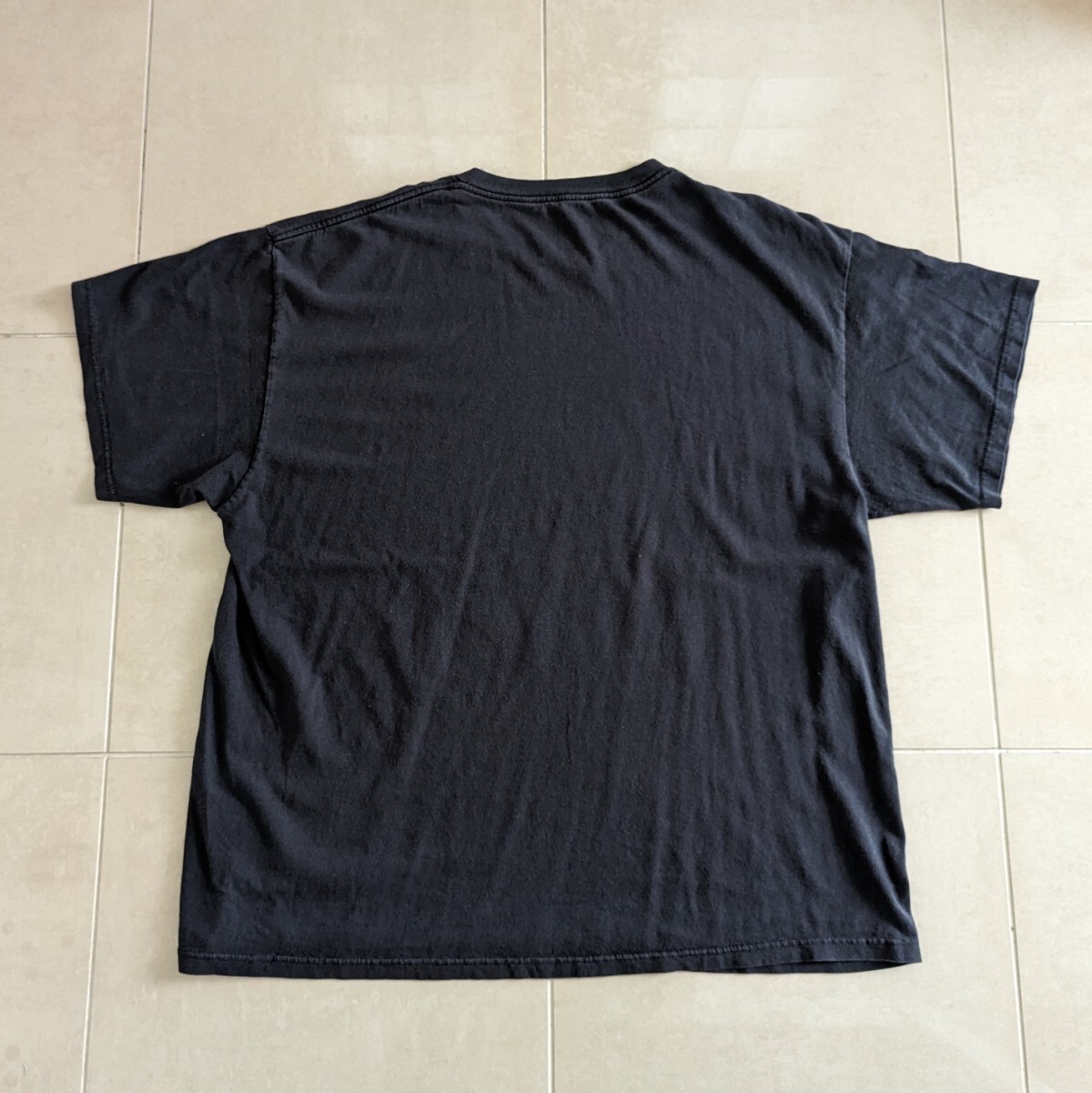 00s 写真家　JIM MARSHALL　Johnny　Cash　　Tシャツ フェードブラック フォト　XL_画像6