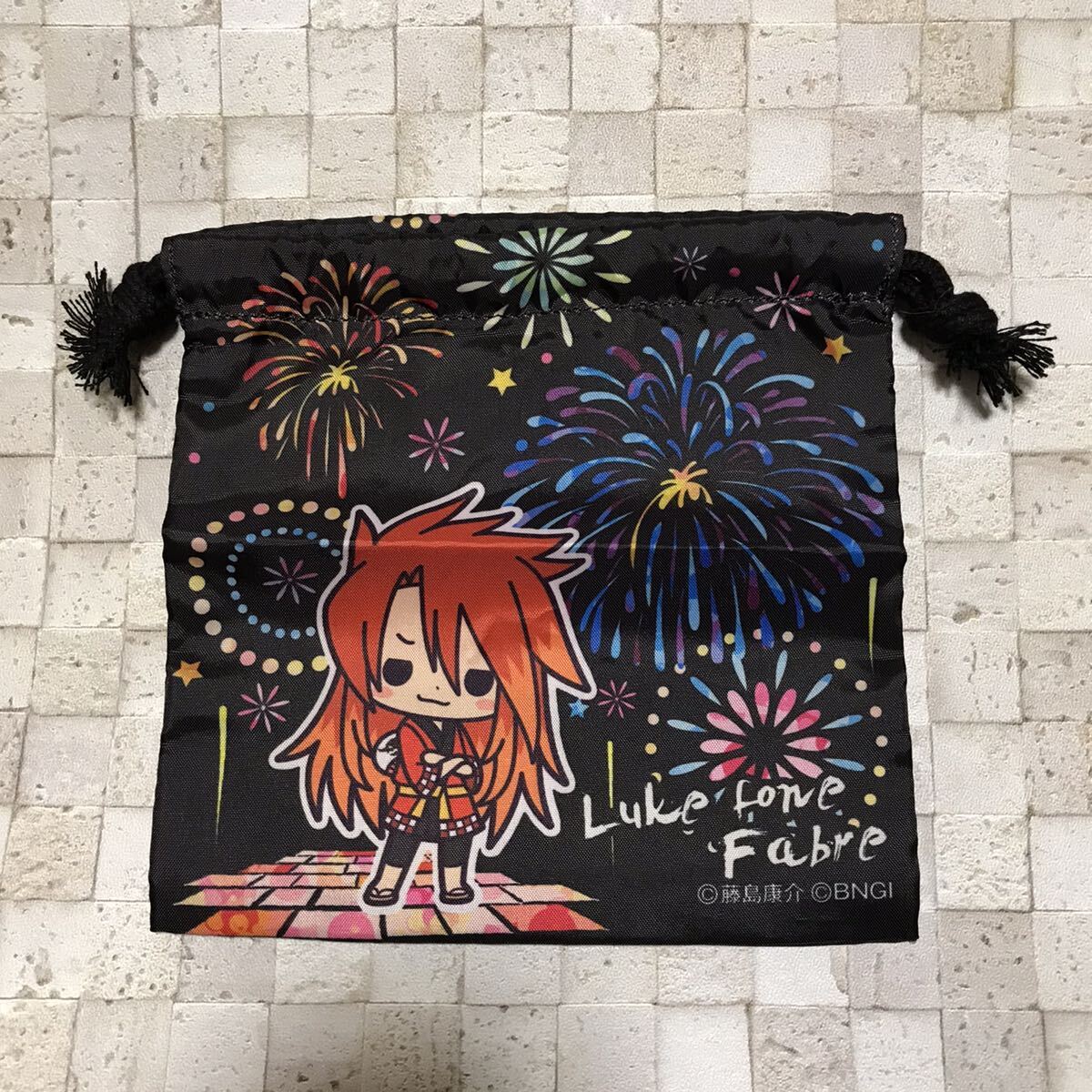 《テイルズオブシリーズ》 ルーク＆ルドガー 巾着 ☆ テイルズ オブ フレンズ ☆ テイルズ オブ 夏祭り 2015グッズ ☆エクシリア2 ジアビス_画像3