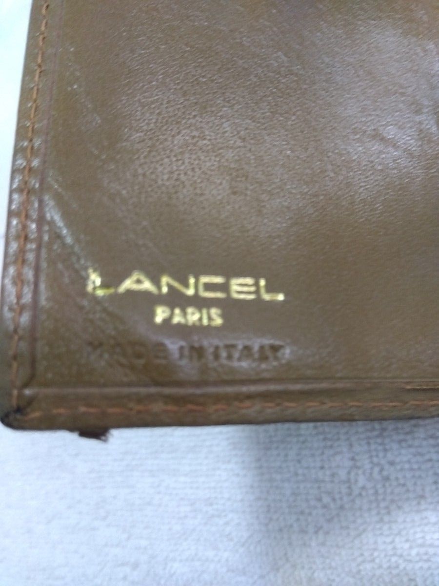 LANCEL　ランセル　 二つ折り財布