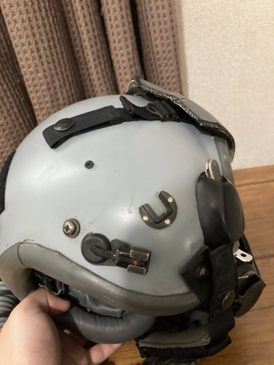 米軍放出品 フライトヘルメット&酸素マスクの画像7