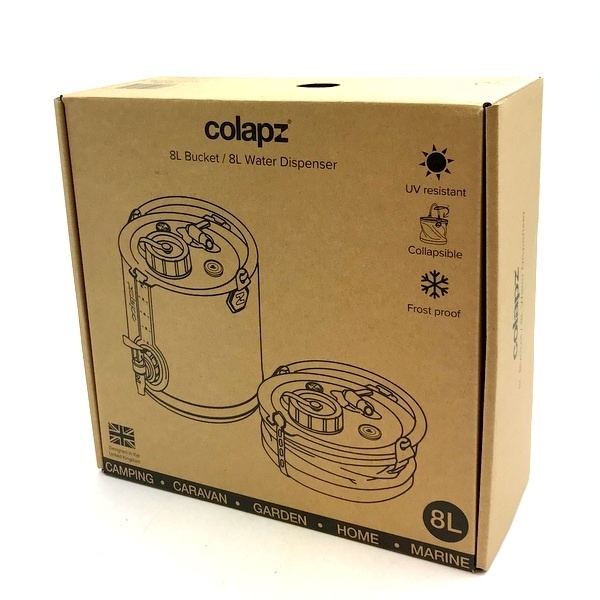コラプズ Colapz 2-in-1 Water ウォータージャグ 8L SORC-001 GREY 折りたたみ ジャグ TA0204 ◇