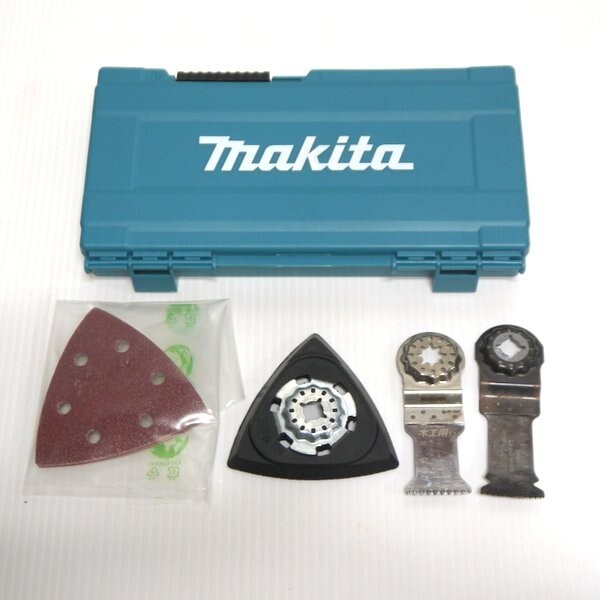 マキタ 充電式マルチツール TM52DRG 美品 18V 6.0Ah バッテリー・充電器・ケース付 コードレス スターロックマックス makita ≡DT4329の画像9