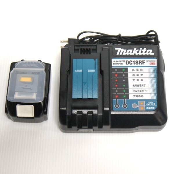 マキタ 充電式マルチツール TM52DRG 美品 18V 6.0Ah バッテリー・充電器・ケース付 コードレス スターロックマックス makita ≡DT4329の画像7