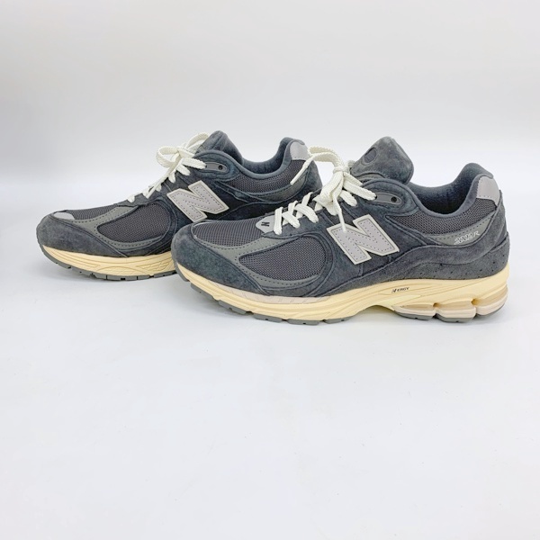 ニューバランス M2002RHO ローカット スニーカー シューズ スエード メッシュ 箱付き メンズ 27cm グレー NEW BALANCE 靴 DF11501■_画像2