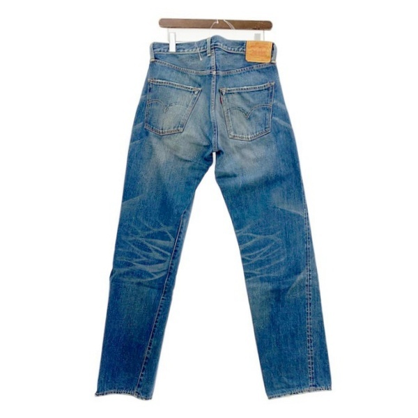 LEVI'S Vintage Clothing 1955年モデル 501XX ジーンズ デニムパンツ LVC55501 復刻 赤耳 ビッグE W34 リーバイス ズボン DM11562■_画像2