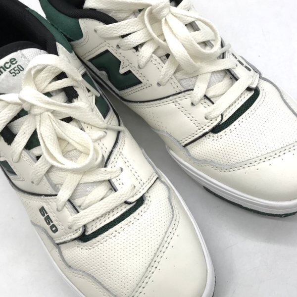 NEW BALANCE BB550VTC 復刻 バスケットボールシューズ 2197164 スニーカー 26㎝ 箱付き ホワイト グリーン ニューバランス 靴 B8493◆_画像6