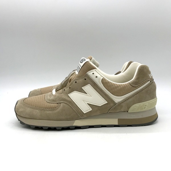 NEW BALANCE OU576 BEI スニーカー シューズ 新品同様 タグ付き 箱付き カジュアル メンズ 28cm ベージュ系 ニューバランス 靴 B2456◆_画像3