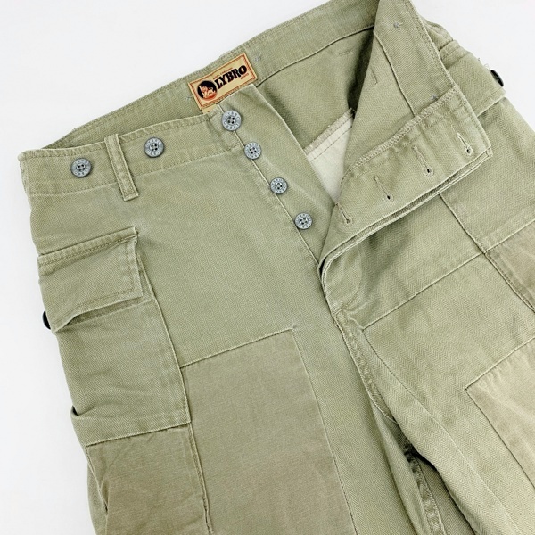 ナイジェルケーボン LYBRO ライブロ パッチワーク カーゴパンツ ミリタリー アーミー メンズ サイズ28 NIGEL CABOURN ズボン DM11520■_画像3