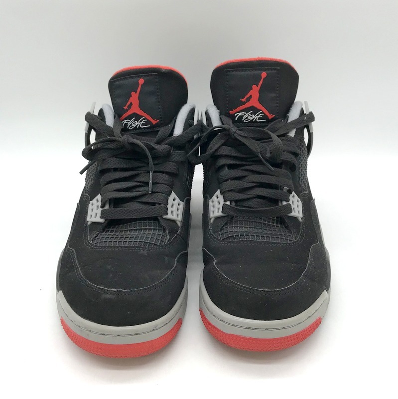 NIKE AIR JORDAN4 RETRO スニーカー 308497-060 ハイカット シューズ ロゴ カジュアル ストリート メンズ 29cm ナイキ 靴 B10200◆_画像2