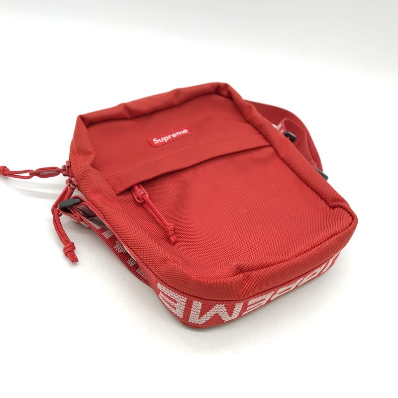 Supreme ショルダーバッグ サイドロゴ Shoulder Bag 肩掛け 斜め掛け ボックスロゴ バッグ ファスナー 男女兼用 シュプリーム 鞄 B10234◆_画像3