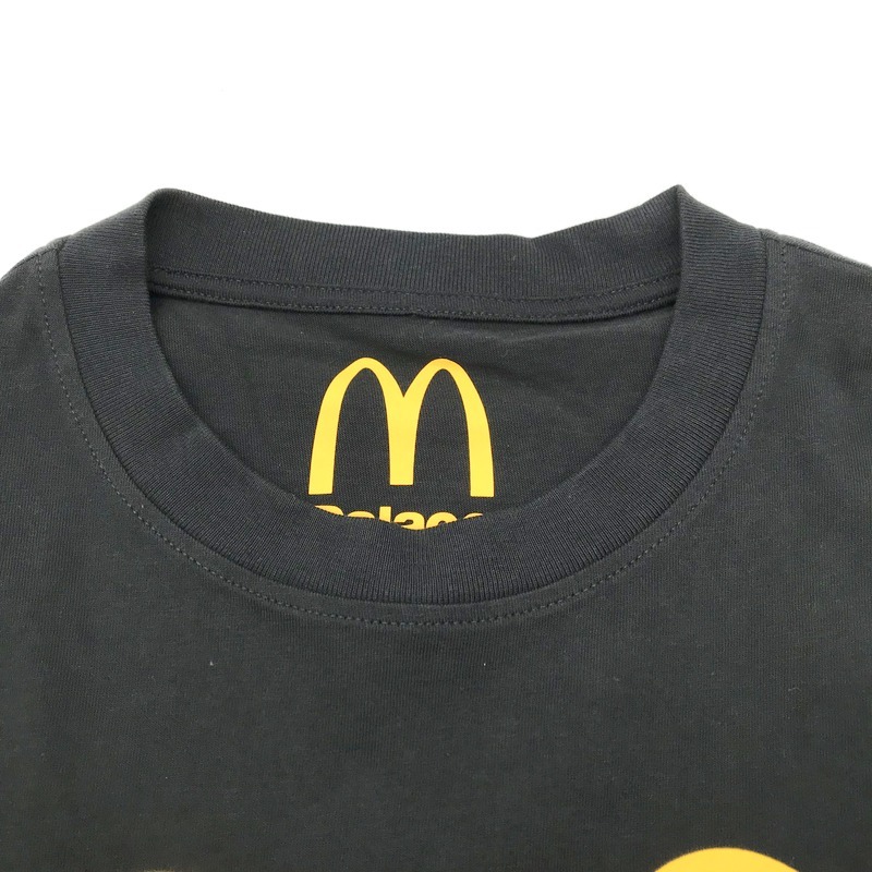 Palace McDonalds Tシャツ 美品 2023 LOGO T-SHIRT マクドナルド 半袖 カットソー プリント Tee カジュアル XL パレス トップス A10214◆_画像4