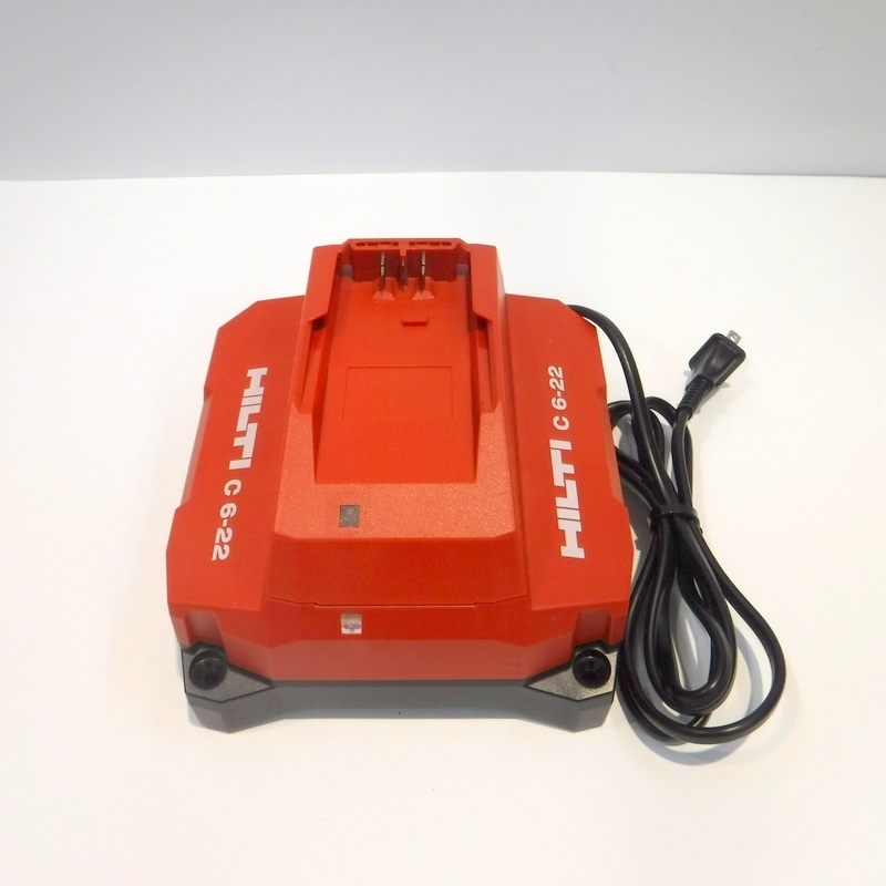 ヒルティ NURON 高速充電器 バッテリーチャージャー C 6-22 ホックス 100V 充電器 ホックス #2254432 HILTI △ DW1596