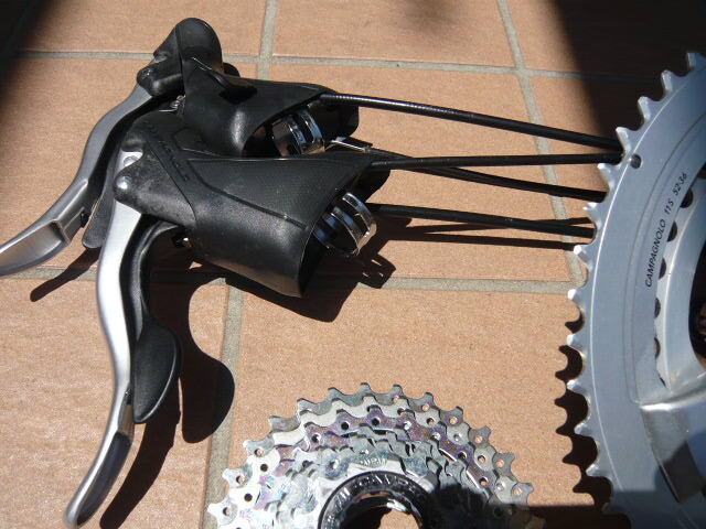 ★ campagnolo カンパニョーロ CENTAUR ケンタウル SILVER シルバー 170mm 52-36T 11-29T 2×11S フルコンポセット　_画像3