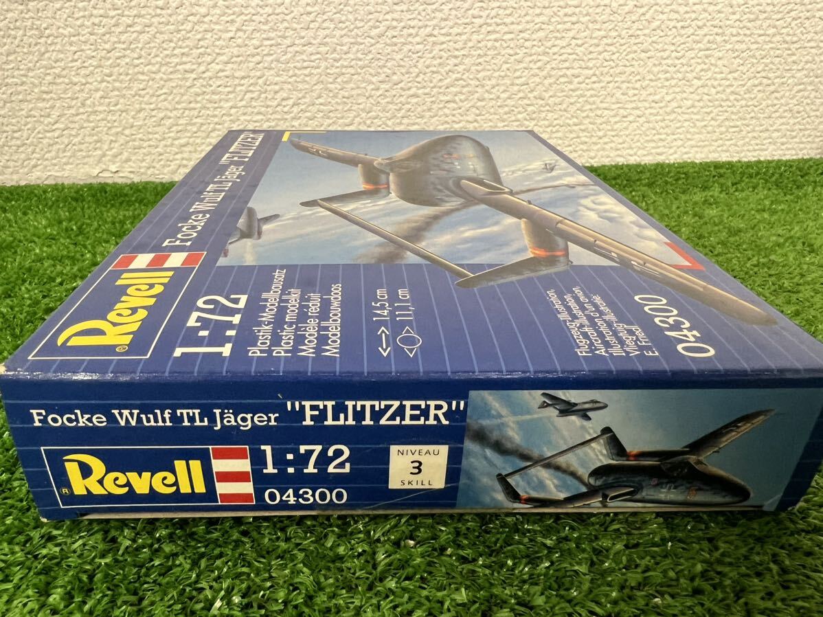 中古未開封 プラモデル 1/72 Focke Wulf TL Jager FLITZER [04300]未組立 Revell 棚8の画像2
