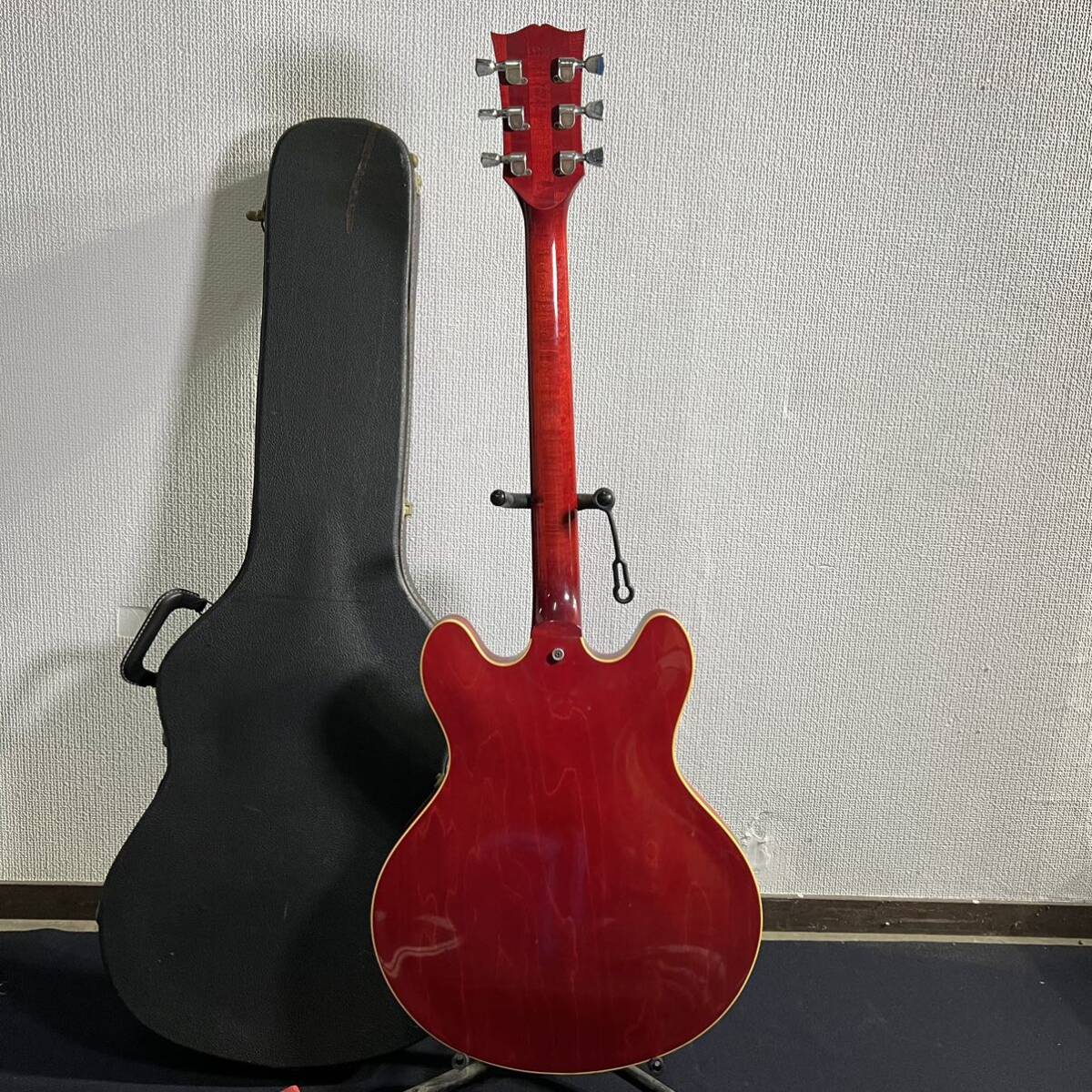 09 Gibson ES-335 Pro 1979 ギブソン セミアコースティックギター 音出確認済み の画像5