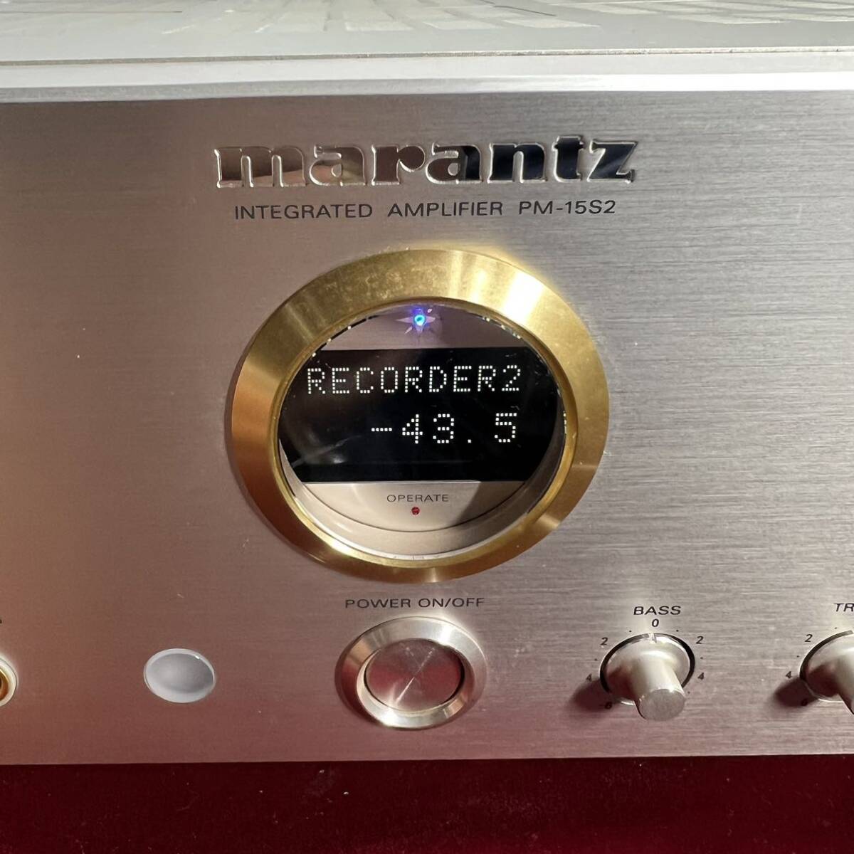 f25 [ гарантия работы ]Marantz PM-15S2 основной предусилитель усилитель 2009 год производства б/у товар 