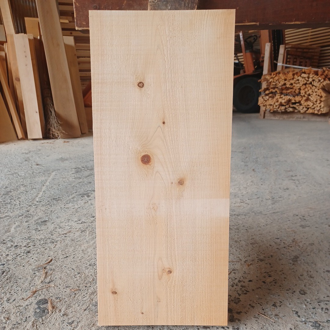 B-1649【60×26.4×3.4cm】国産ひのき　節板　テーブル　棚板　看板　一枚板　無垢材　桧　檜　DIY