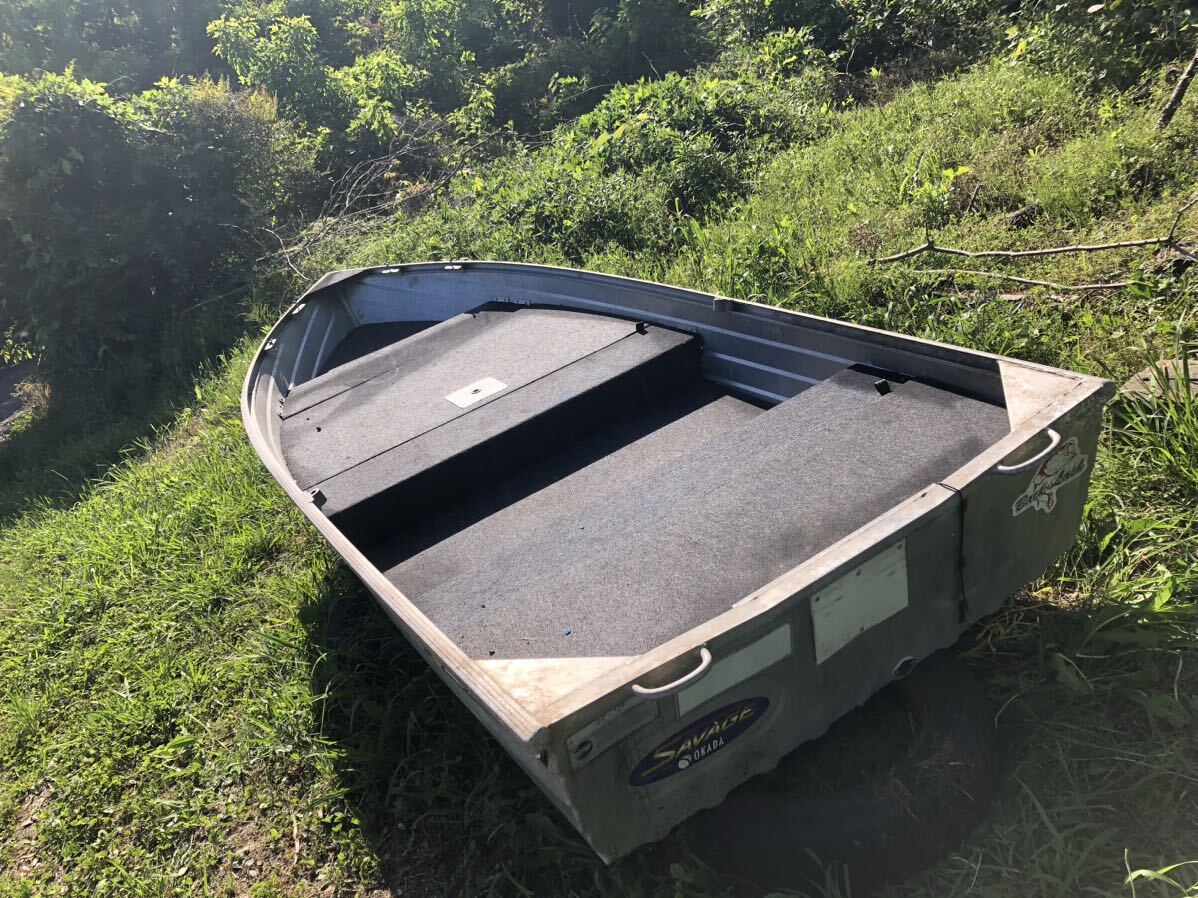 6300円 中古品 SV-12F SAVAGE サベージ バスアルミボート 書類 6300円 中古品 SV-12F SAVAGE サベージ バスアルミボート 書類