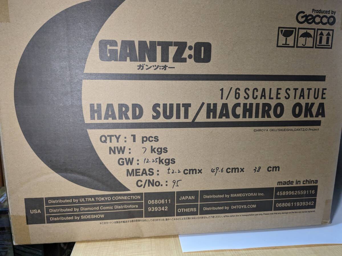 Gecco Gantz:O　ハードスーツ 岡　八郎 1:6スケール フィギュア　ガンツ　ゲッコ―　_画像8
