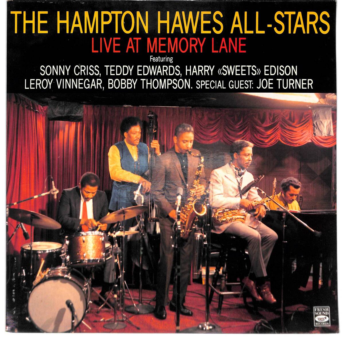 e3635/LP/スペイン盤/The Hampton Hawes All-Stars/Live At Memory Lane/ハンプトン・ホーズの画像1