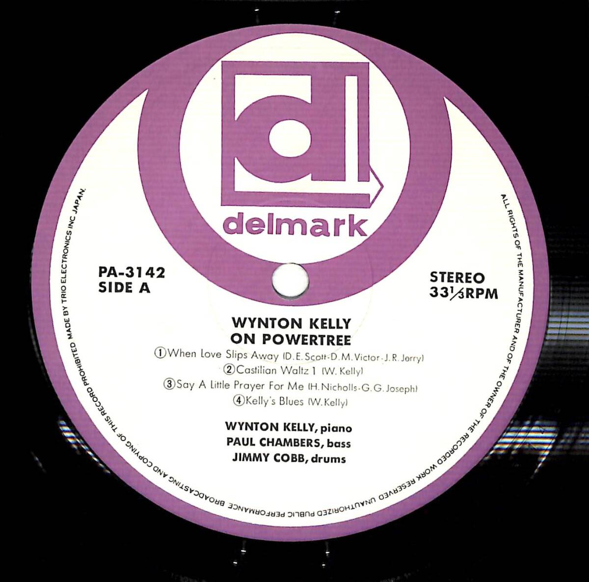 e3674/LP/Wynton Kelly/On 'Powertree'の画像3
