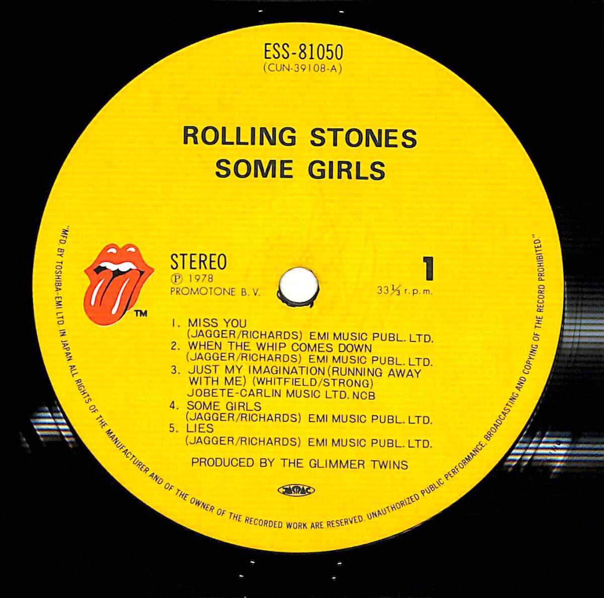 e3778/LP/The Rolling Stones/Some Girls_画像3