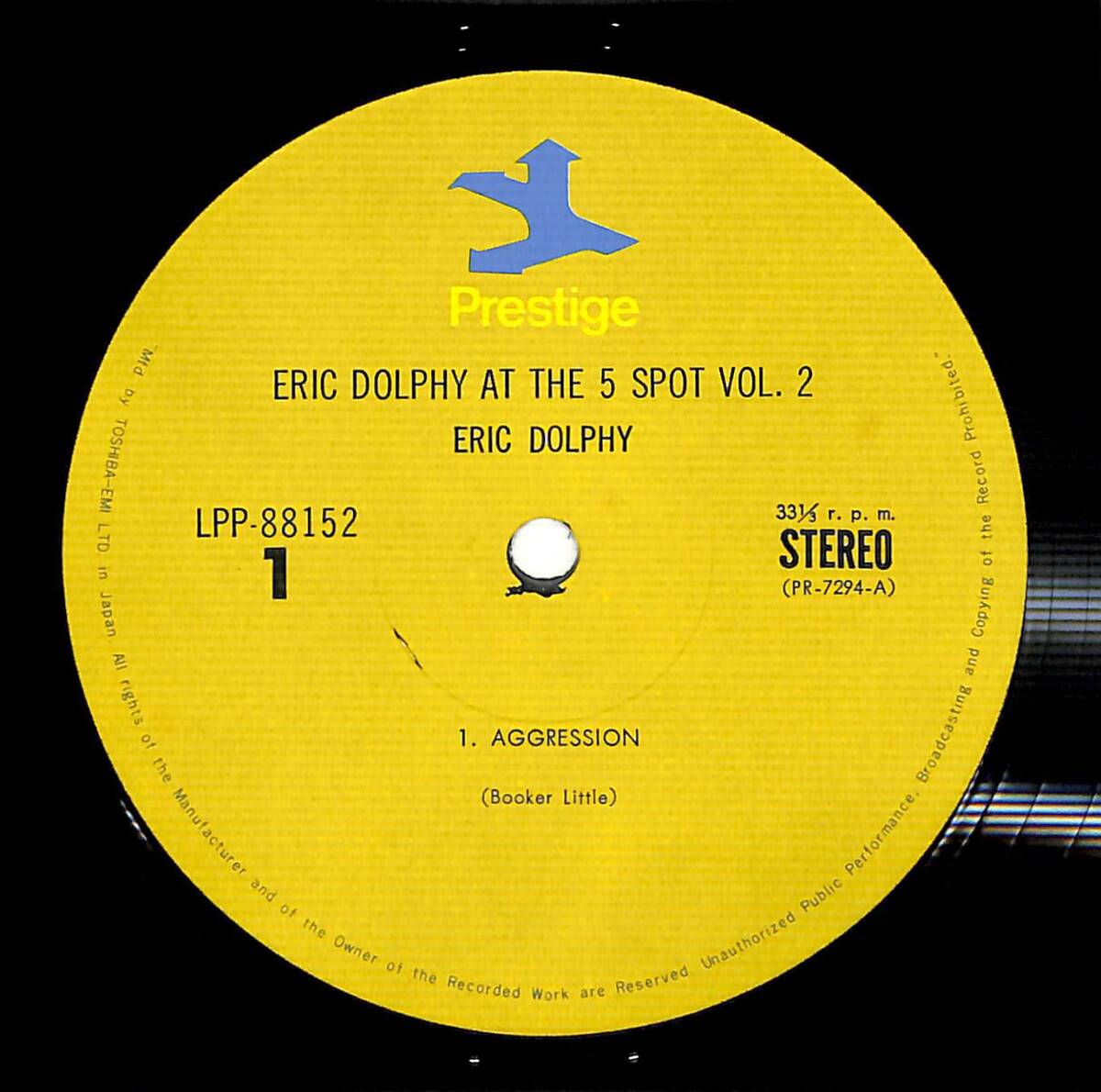 e3445/LP/Eric Dolphy/At The Five Spot Volume 2_画像3