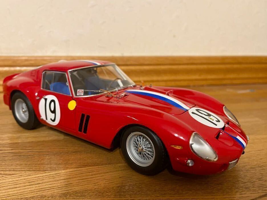  ★ 訳あり格安 ★京商 1/18★ Ferrari フェラーリ 250GTO 1962 LM #19 ★2023再販品 ★ KS08438A ★の画像1