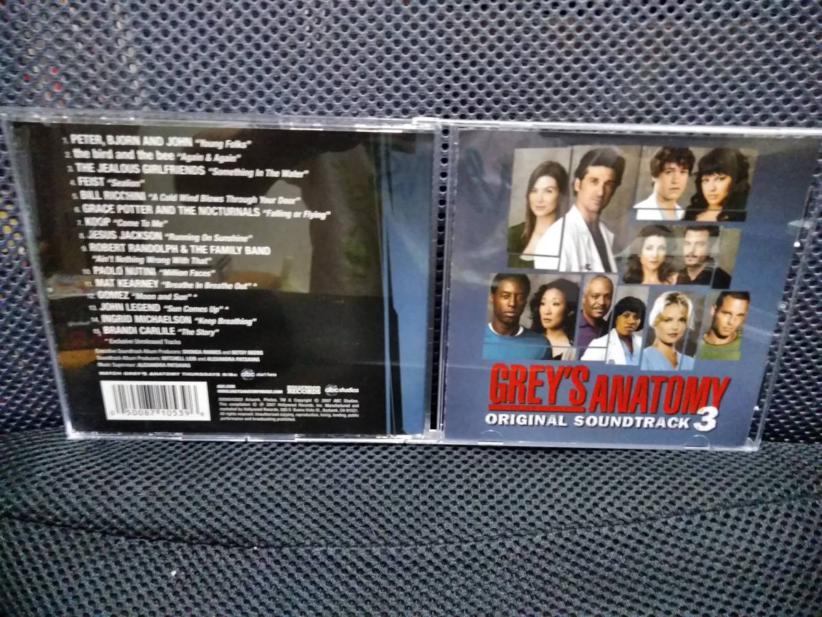 代購代標第一品牌 樂淘letao 美品グレイズ アナトミーvol 3 オリジナル サウンドトラックgrey S Anatomy Original Soundtrack 3 D カナダ盤