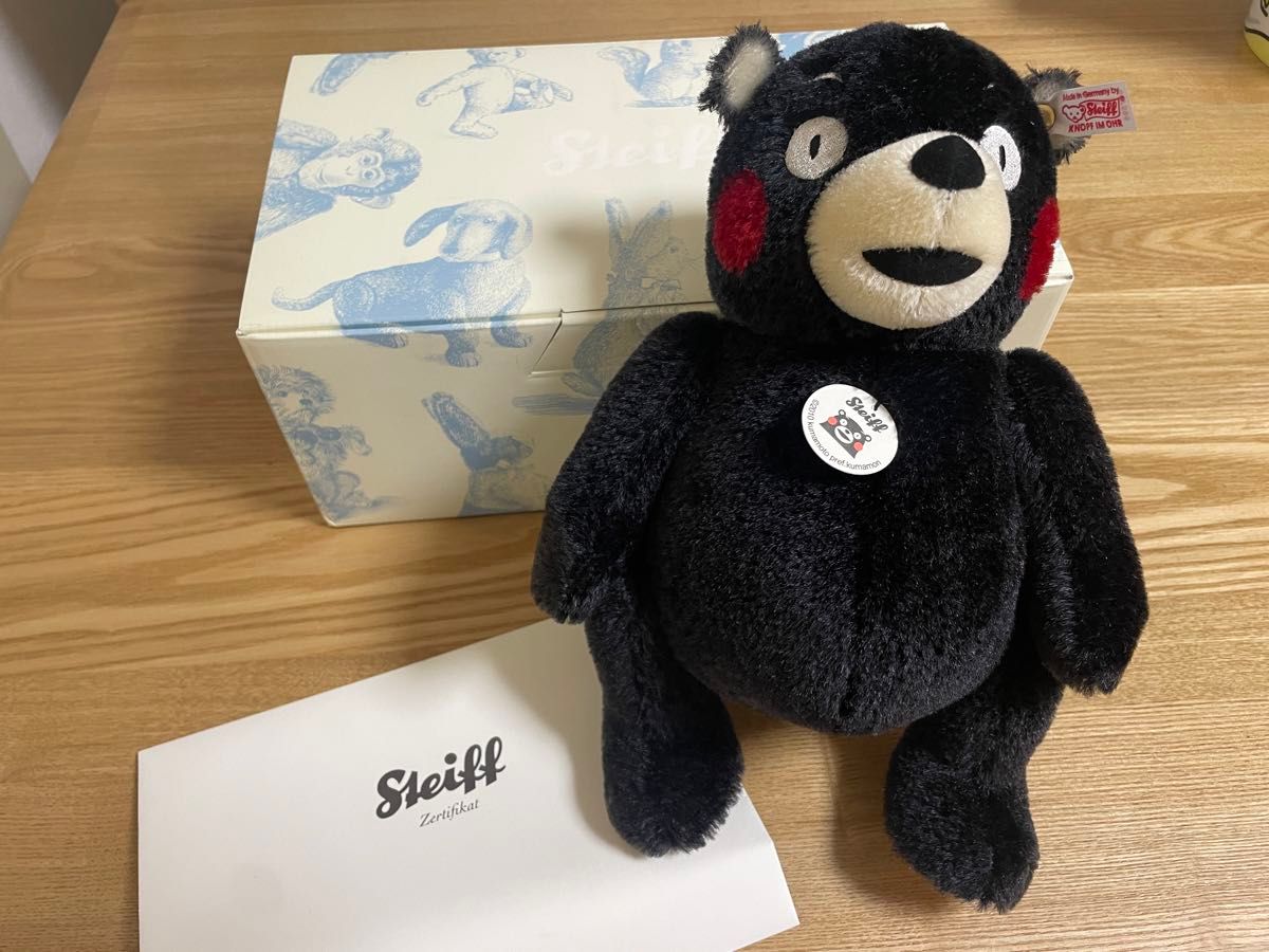 Steiff シュタイフ くまモン テディベア 1500体限定 2013年 Steiff シュタイフ くまモン テディベア 1500体限定 2013年