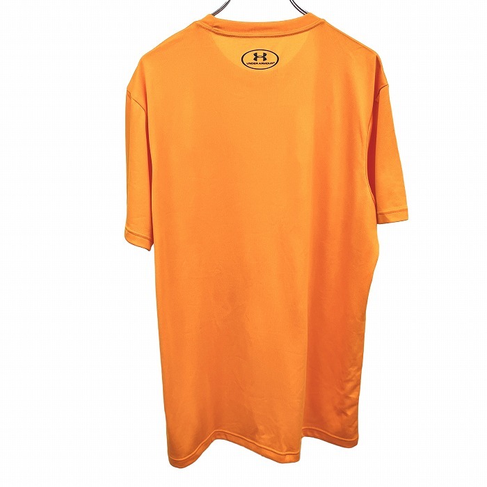 アンダーアーマー|読売ジャイアンツ 巨人 UNDER ARMOUR|YOMIURI GIANTS 野球 応援シャツ Tシャツ 半袖 ポリ100% オレンジ メンズ_画像2