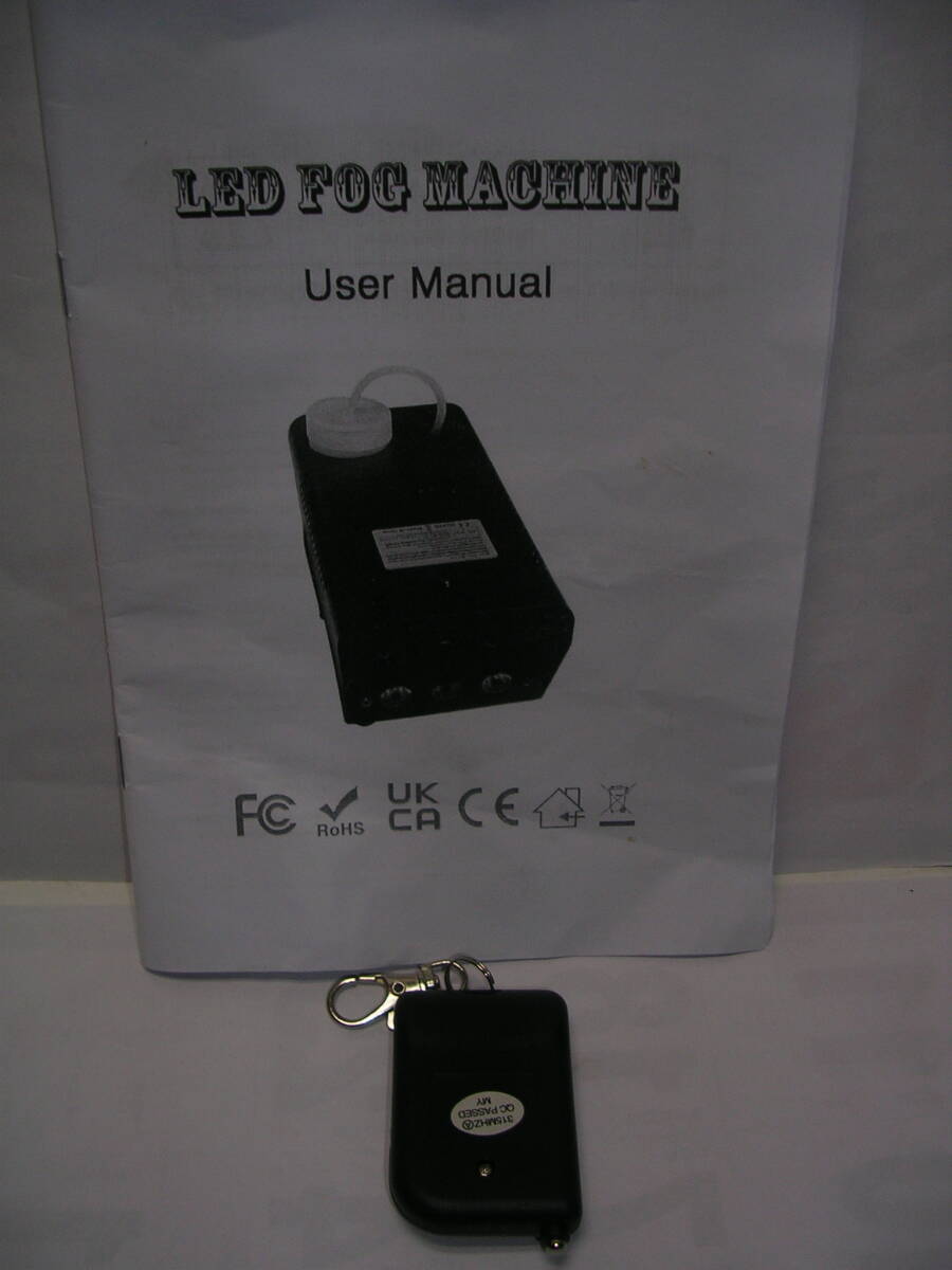 ** smoked foglamp machine [LED RGB3ni1 500W] translation have * unused goods * details is photograph .!