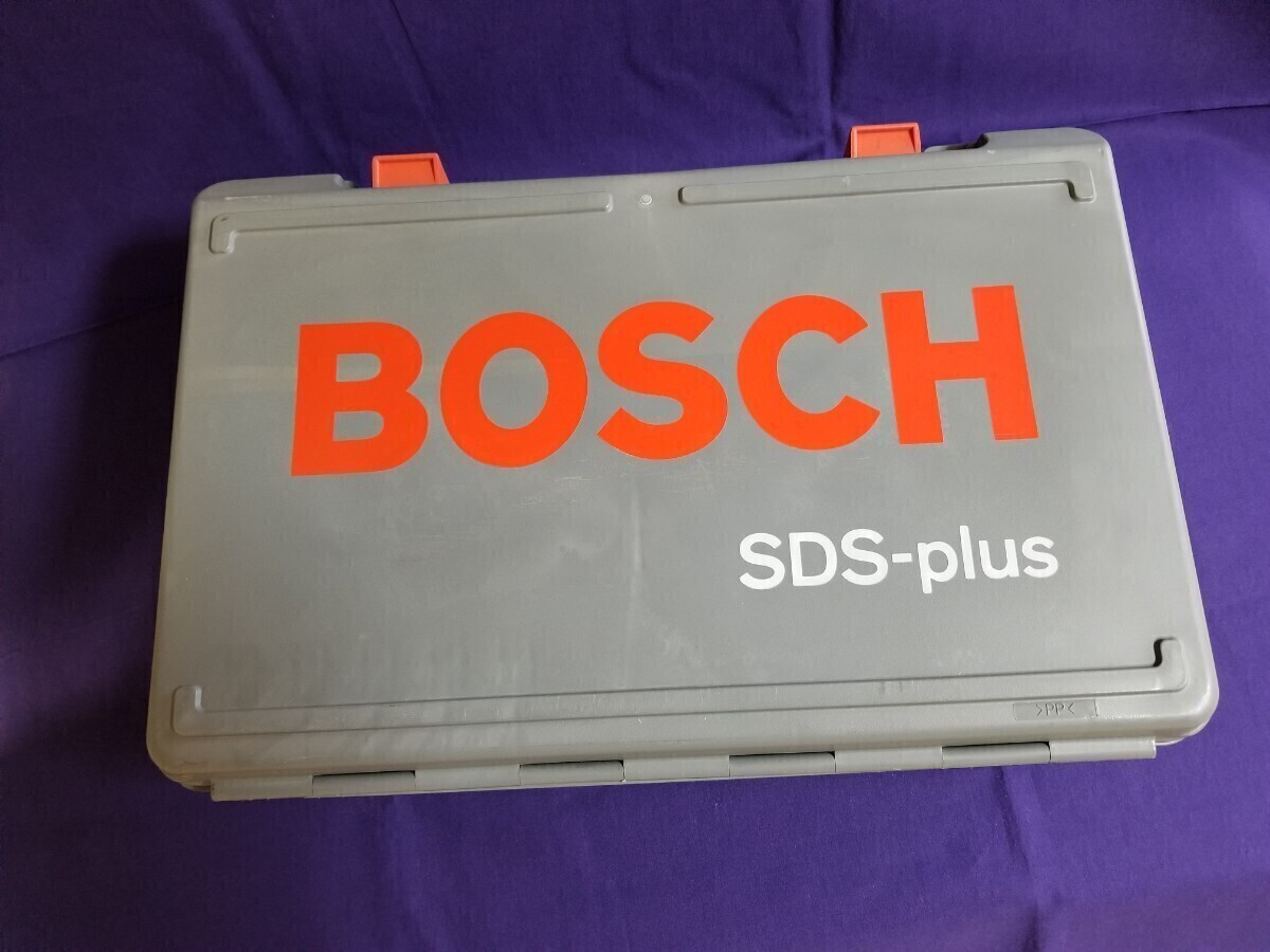 BOSCH ボッシュ ハンマードリル『GBH2SE』★未使用★新品★デッドストック☆100V☆SDSプラスシャンク★強力☆4_ケースにヤケ、汚れがあります