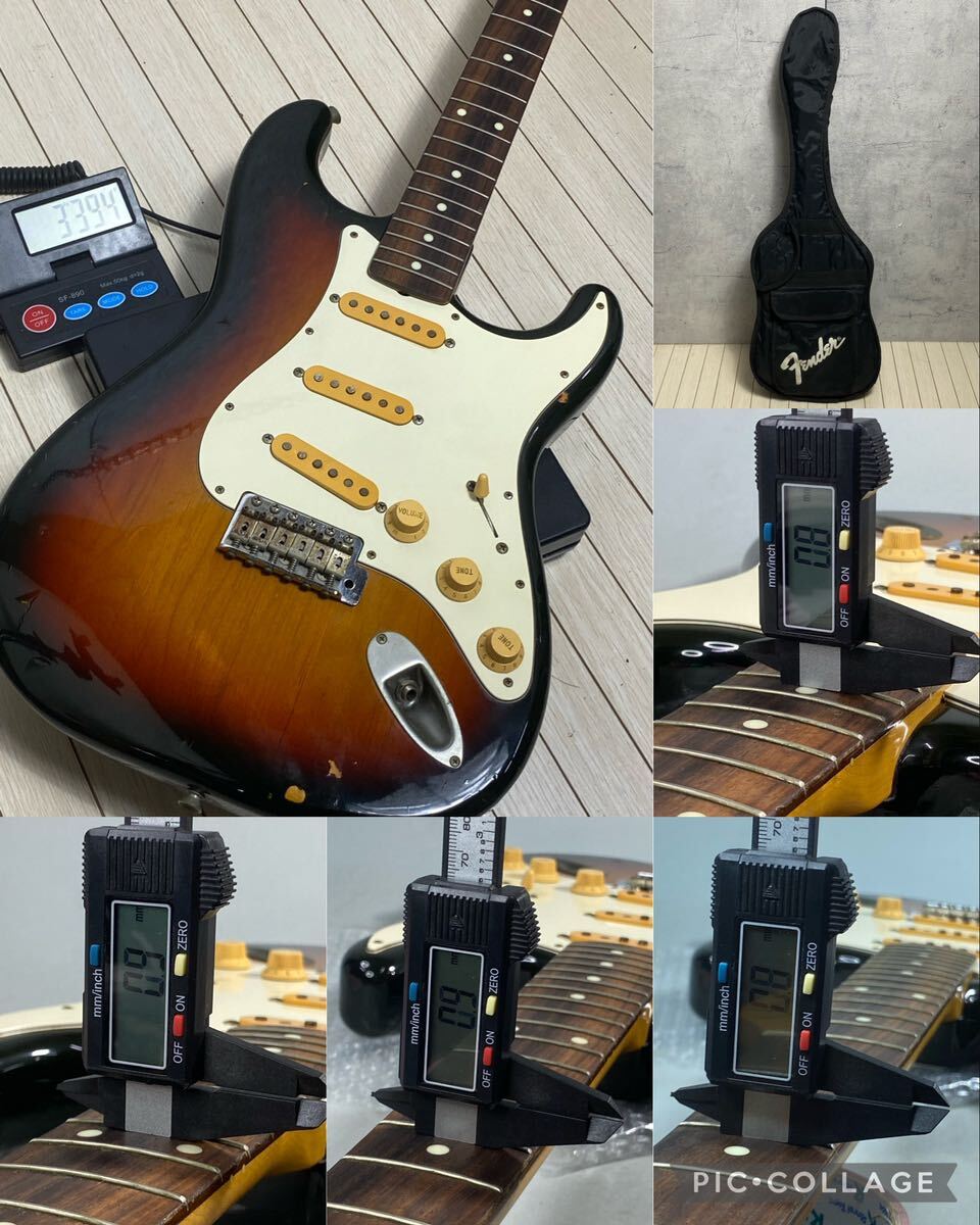 D240505-1【現状販売】Fender JAPAN フェンダー ジャパン Stratocaster ストラトキャスター MADE IN JAPAN フジケン製 1985-86 Cシリアルの画像10