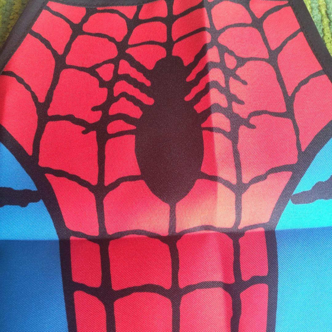 スパイダーマン 柄 面白 エプロン コスプレ 衣装 着るだけ簡単♪かっこいい♪ヒーロー 目立つ！ 料理 台所 大工 送料無料 新品 人気