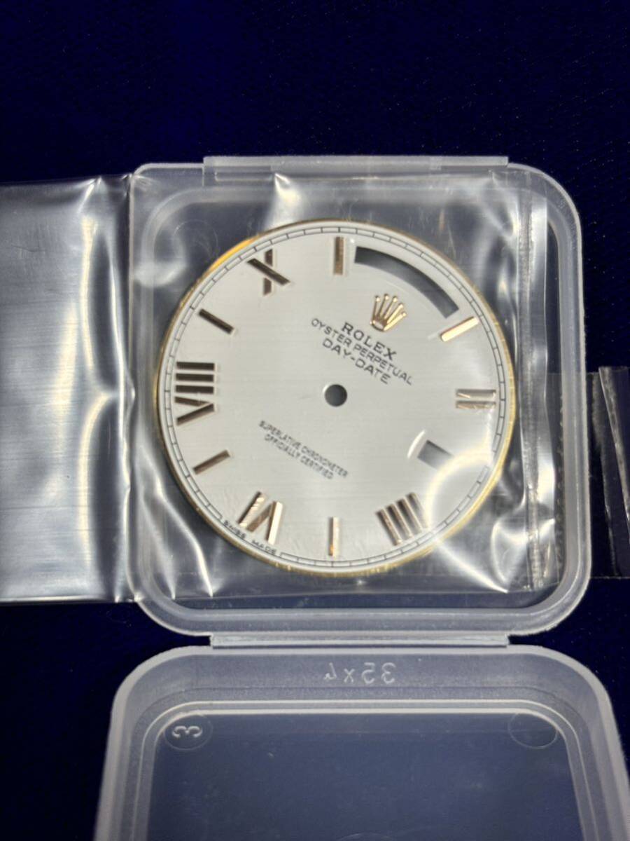 新品 未使用 ロレックス ROLEX デイデイト 文字盤 ホワイト 白 228235 daydate_画像1