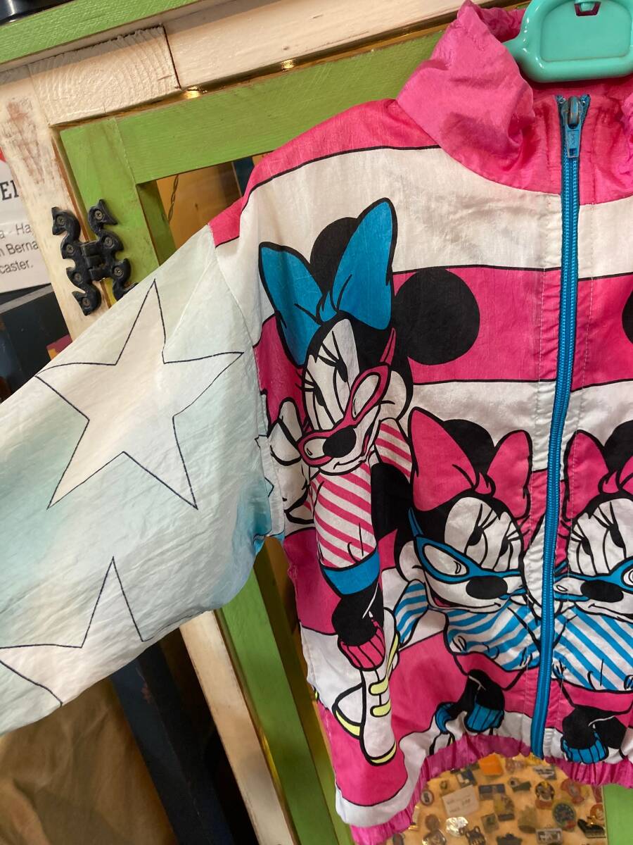 vintage Minnie Mouse nylon jacket kids size for children 