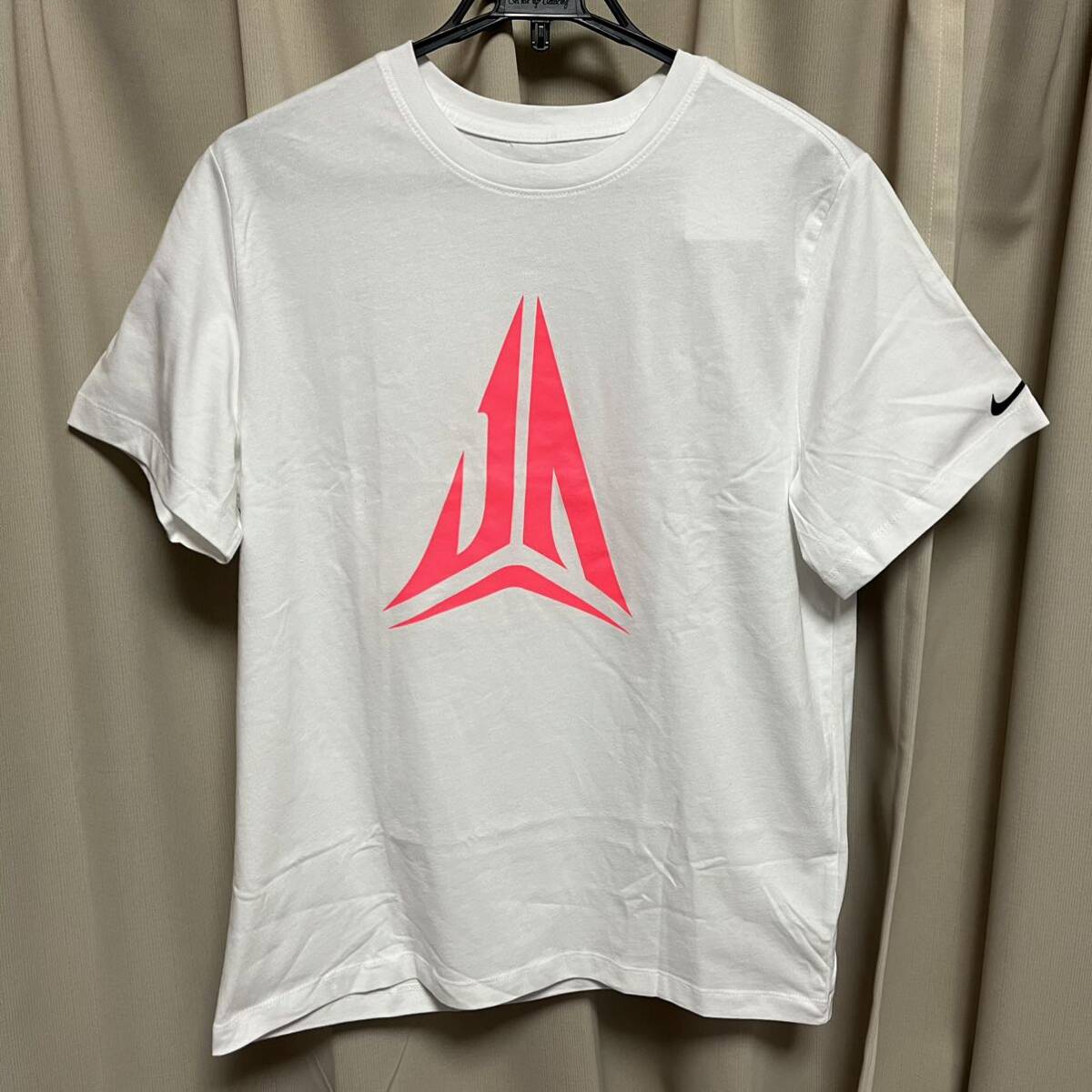 ナイキ ジャ1 Tシャツ 白 ホワイト 半袖 XL JA1 ジャモラント