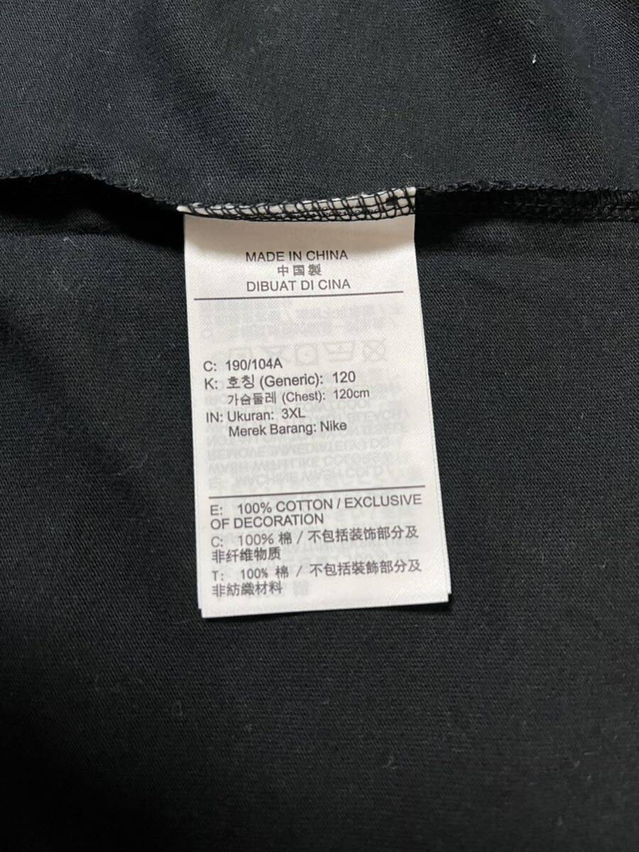 ナイキ ジョーダン Tシャツ US 3XL ブラック NIKE JORDAN 大きいサイズ Bulls 1 3 4 5_画像7