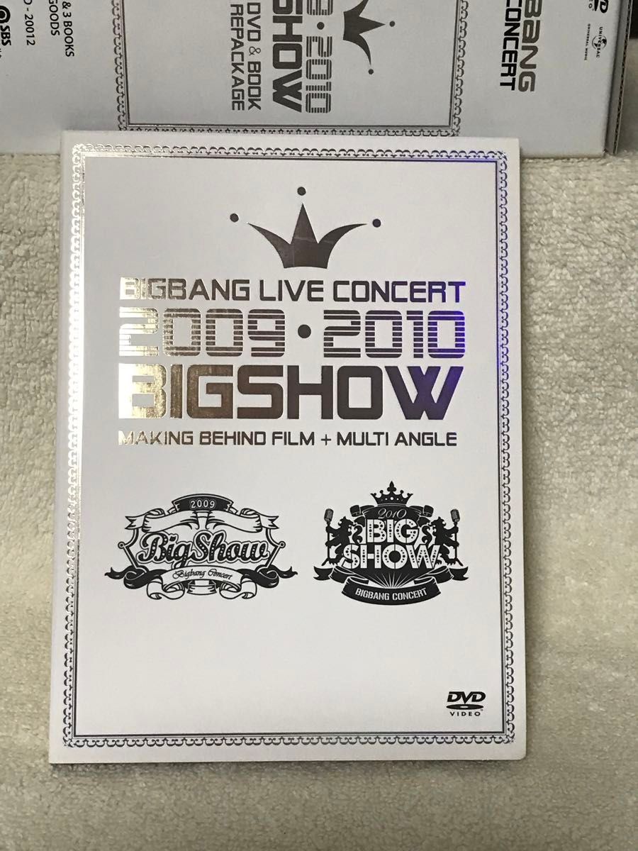 BIGBANG/2009・2010 BIGSHOW MAKING DVD&BOOK SPECIAL REPACKAGE初回生産限定