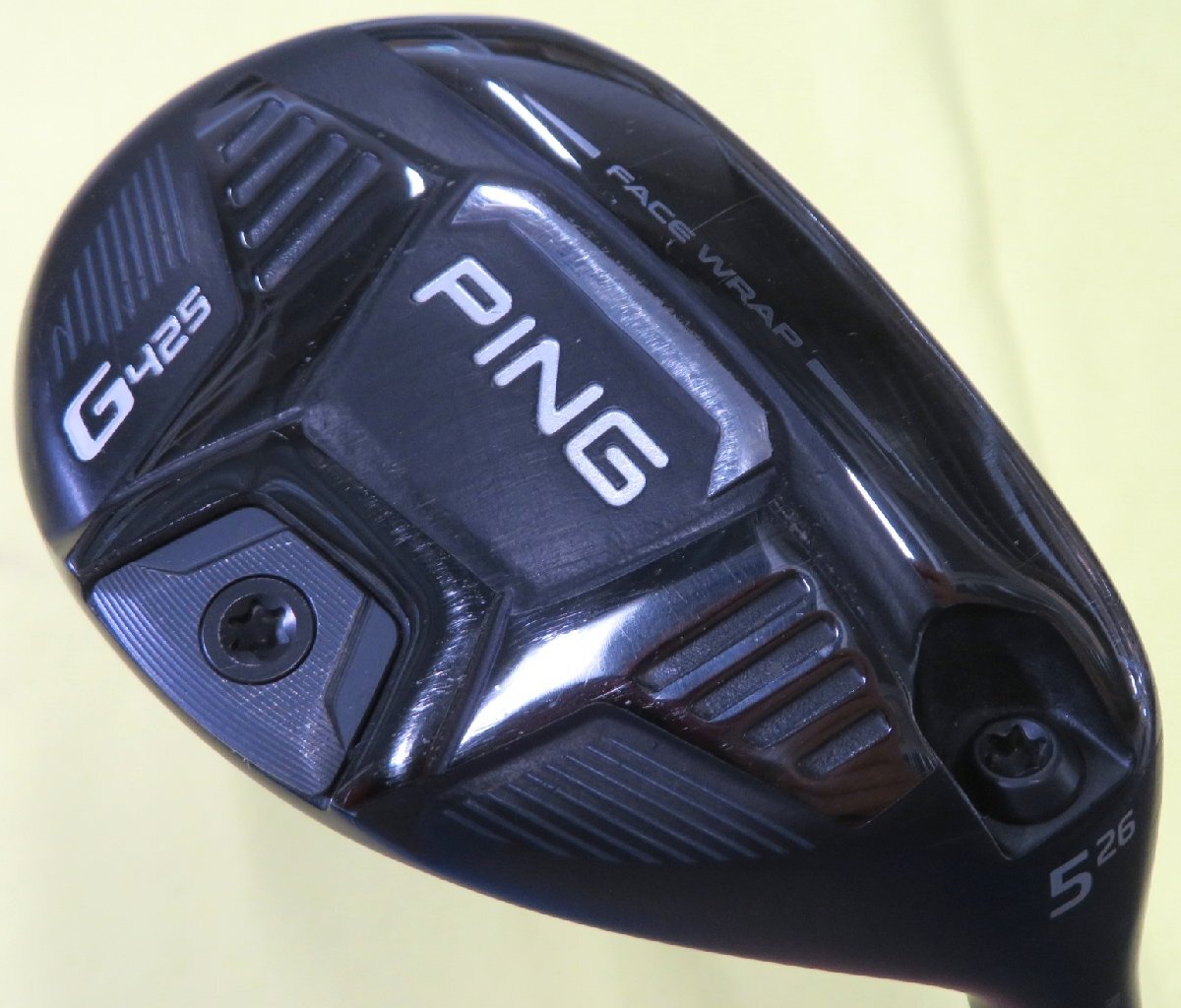 【中古・訳あり】PING　ピン　2020　G425　ユーティリティ　#5（26°）【S200】ダイナミックゴールド 120　HCあり　レンチなし_画像1