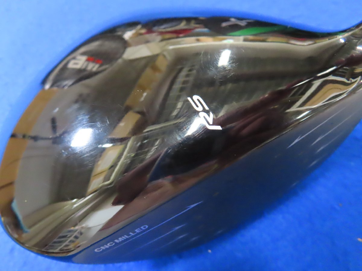 【中古】PRGR（プロギア）2022　RS-D JUST ドライバー（9.5°）【SR/M40】Diamana for PRGR ★ヘッドカバーあり、レンチあり_画像8