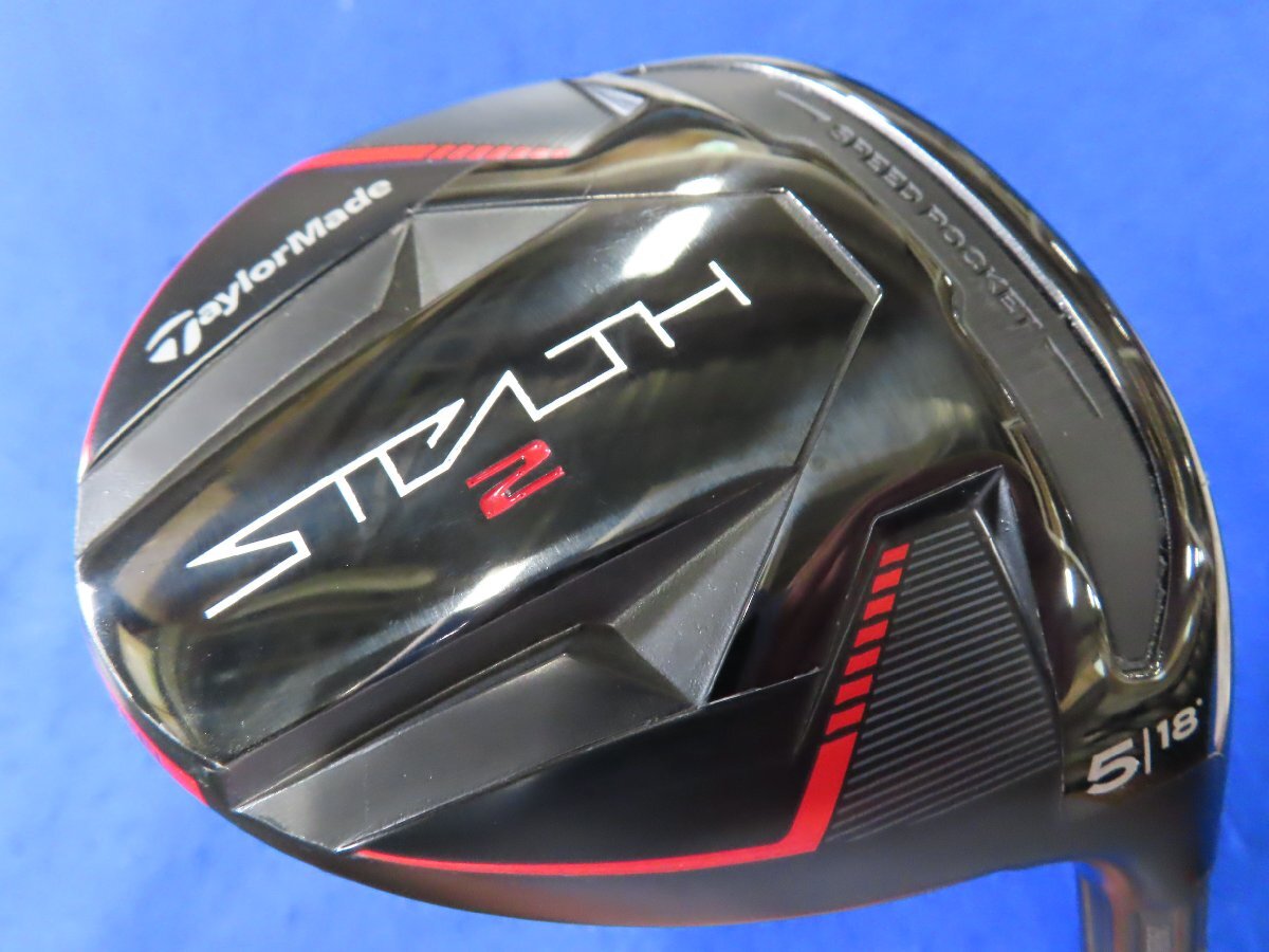 【中古/訳有】試打用/刻印あり テーラーメイド 2023 STEALTH2（ステルス2）フェアウェイウッド 5W（18°）【S】SPEEDER NX GREEN60★HCなし_画像1