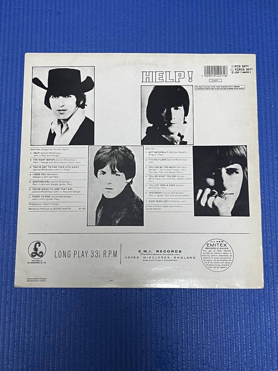 Beatles /HELP UK盤LP リイシューの画像2