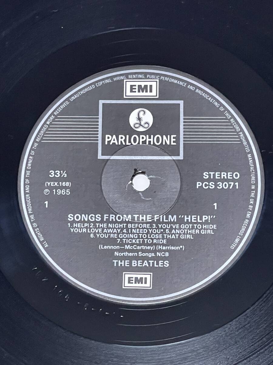 Beatles /HELP UK盤LP リイシューの画像4
