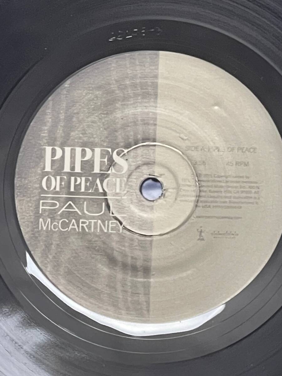 Paul McCartney Archive Collection / Pipes Of Peace EU盤LP + Pipes Of Peace シングルの画像8