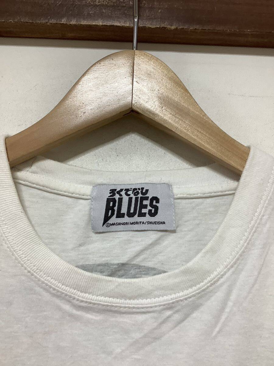 へ1390 ろくでなしBLUES 小兵次軍団 プリントTシャツ 半袖Tシャツ F ホワイト _画像3