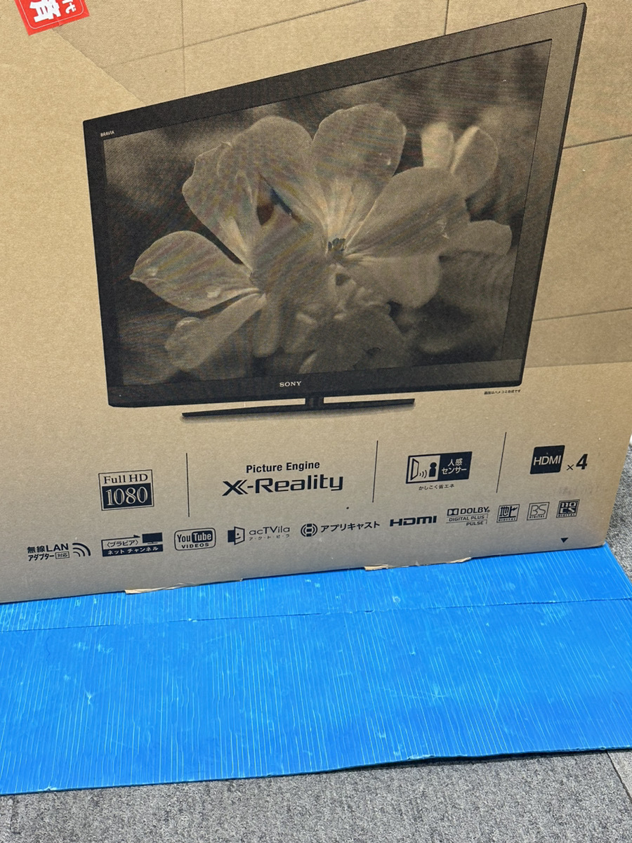 ●SONY ソニー BRAVIA ブラビア 32型 液晶テレビ 地上 BS 110度CS デジタル ハイビジョン KDL-32CX400 2011年製 未使用 長期保管品●_画像2